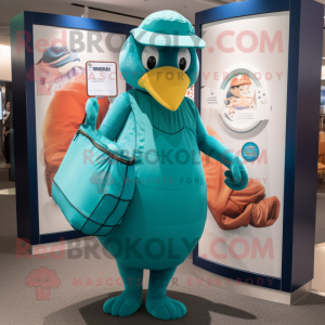 Teal Horseshoe mascotte...