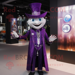 Purple Magician maskot...