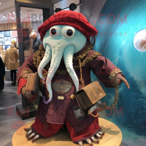  Kraken mascotte kostuum...