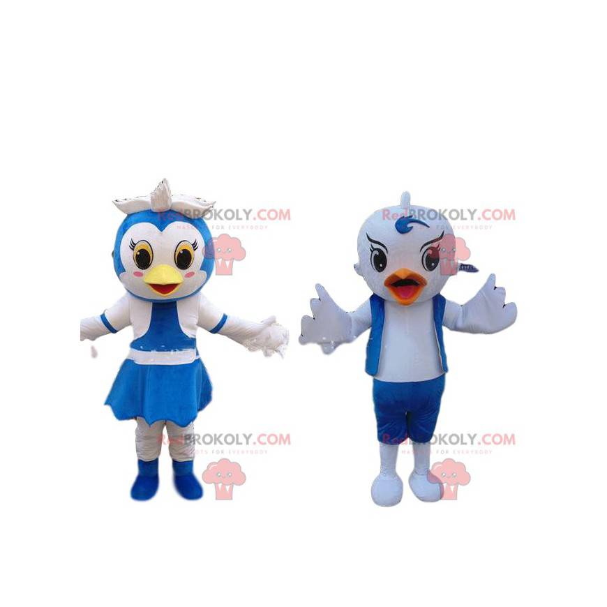 2 Vogelmaskottchen, ein paar Seevögel, Riesenvögel - 2 Vogelmaskottchen, ein paar Seevögel, Riesenvögel -