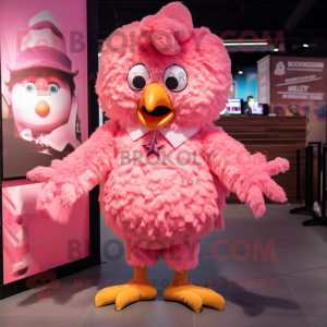 Pink Fried Chicken maskot...