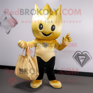 Gold Beet mascotte kostuum...