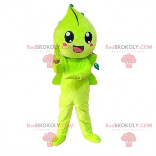 Tree leaf mascot, tree costume, nature disguise - Redbrokoly.com