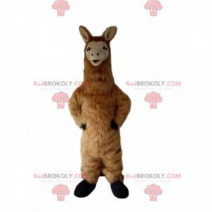 Mascote de lhama, fantasia de alpaca, fantasia de lhama -