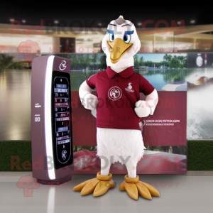 Maroon Swans mascotte...