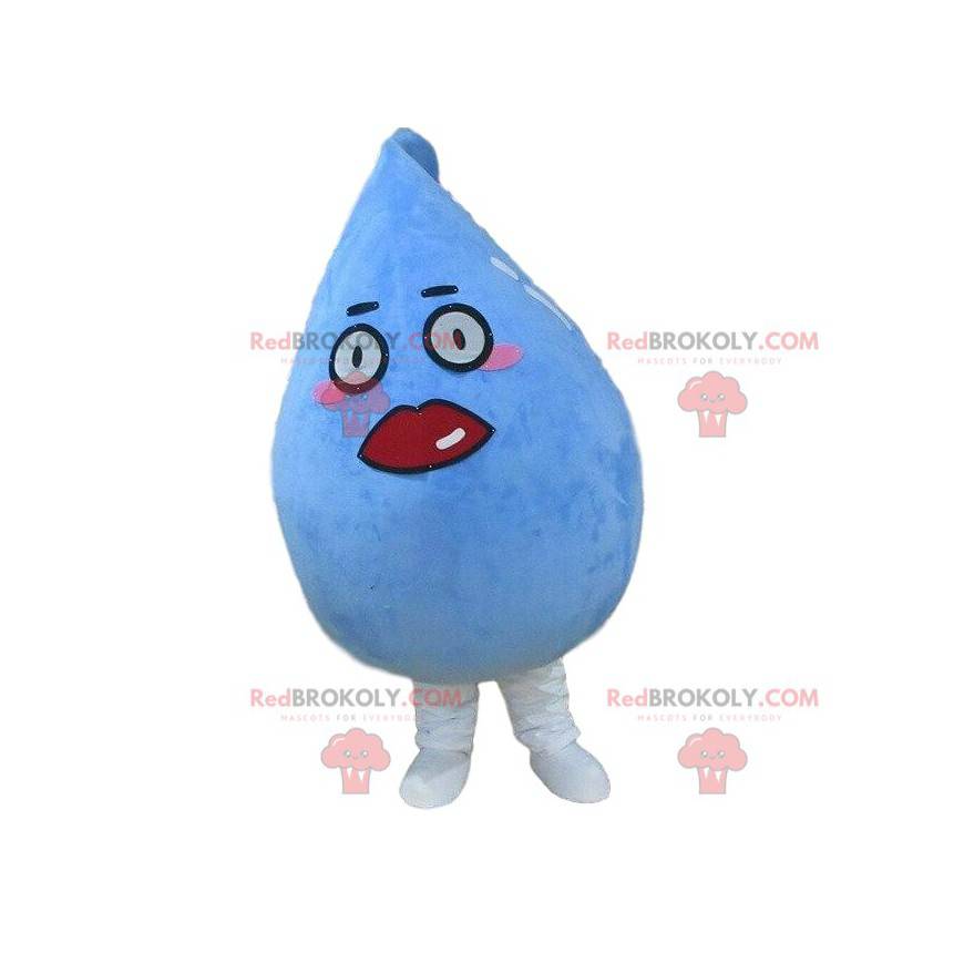 Riesiges Wassertropfen-Maskottchen, Tropfenkostüm - Riesiges Wassertropfen-Maskottchen, Tropfenkostüm -