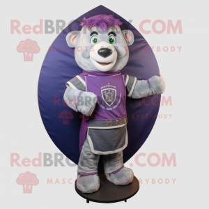 Postava maskota Purple...