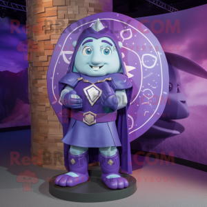 Lilla Celtic Shield maskot...