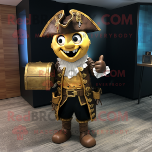 Goldpiraten Maskottchen...