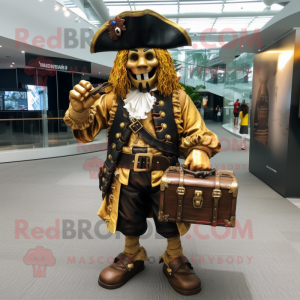 Goldpiraten Maskottchen...