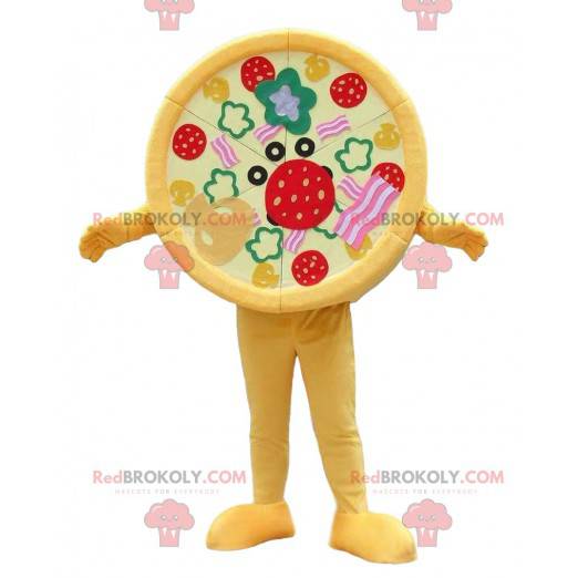 Mascota de pizza, disfraz de pizza, disfraz de pizzero -