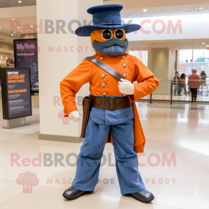 Orange Civil War Soldier...