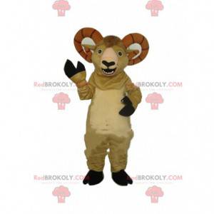 Mascotte di capra, costume da ariete, costume da pecora -