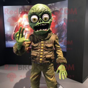 Olive Zombie mascotte...