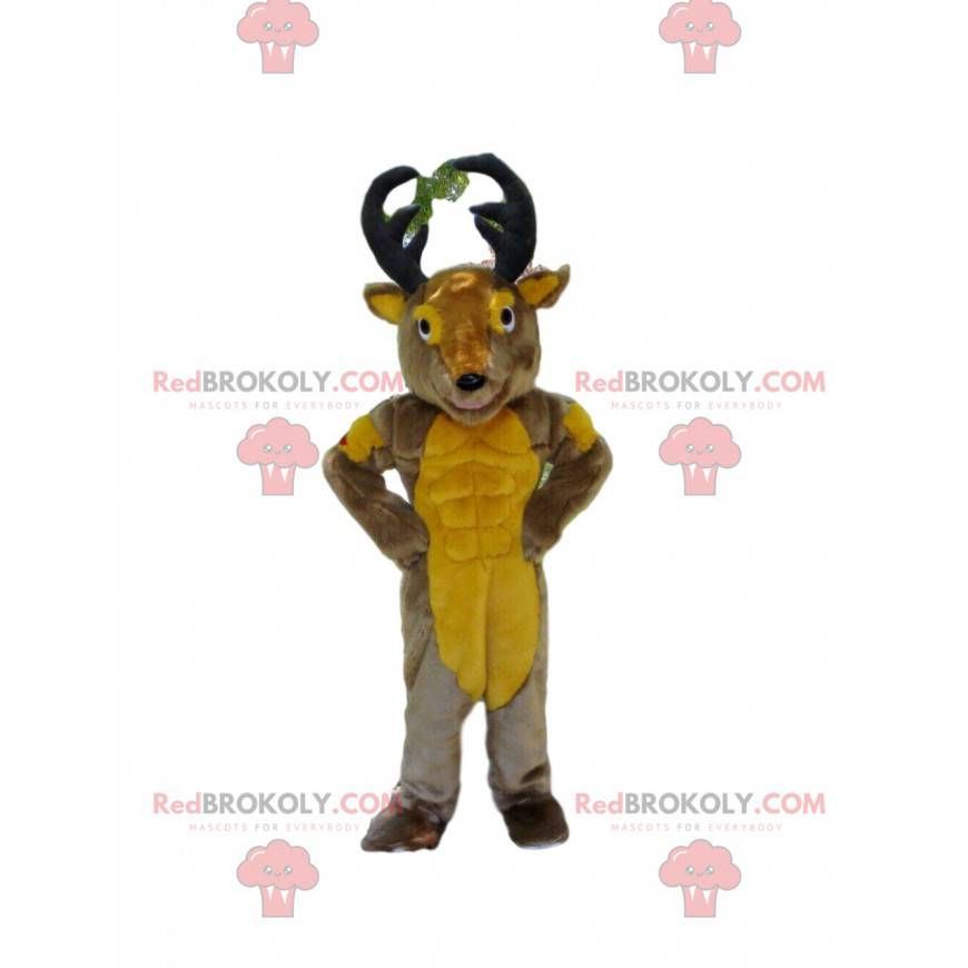 Deer mascot, reindeer costume, caribou costume - Redbrokoly.com