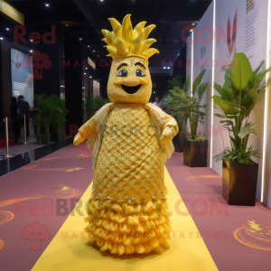 Yellow Pineapple mascotte...