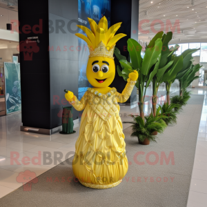 Yellow Pineapple mascotte...