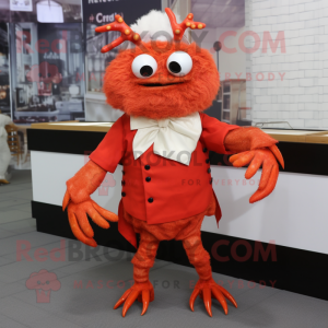  Crab Cakes maskot kostym...