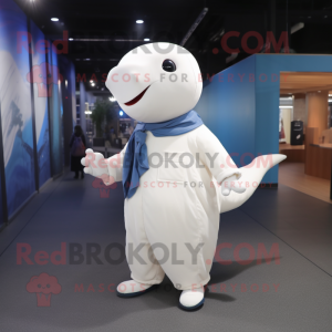 Navy Beluga Whale mascotte...