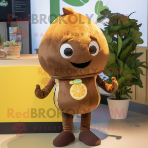 Brown Lemon mascotte...