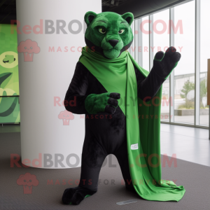 Green Panther mascotte...