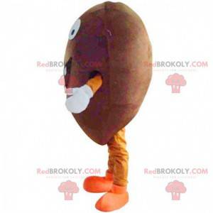 Mascot giant coffee bean, coffee costume, roaster -