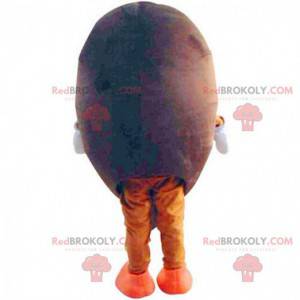 Mascot giant coffee bean, coffee costume, roaster -