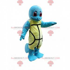 Costume of Squirtle, berømt blå karakter fra manga Pokemon -