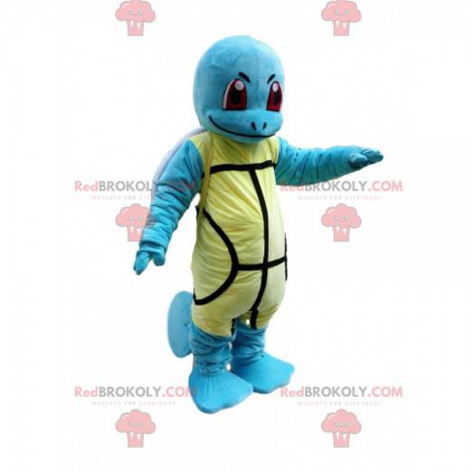 Kostüm von Squirtle, berühmter blauer Charakter aus dem Manga