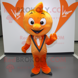 Orange Arrow Of Love maskot...