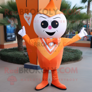 Orange Arrow Of Love maskot...