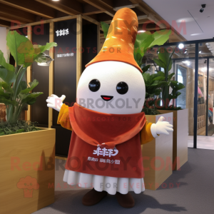 Rust Rädisa maskot kostym...