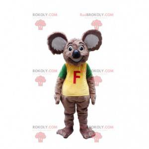 Gray koala mascot, costume Australia, Australian animal -