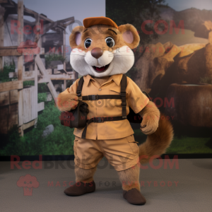 Roest Zevenslaper mascotte...