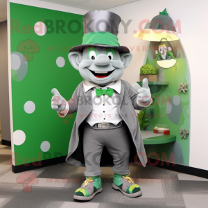 Grauer Leprechaun-Hut...