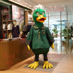 Waldgrüne Barbarie-Ente...