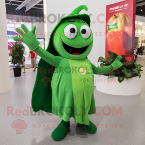 Green Pepper mascotte...