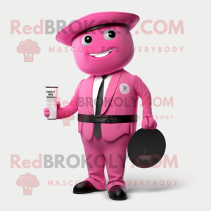 Roze advocaat mascotte...