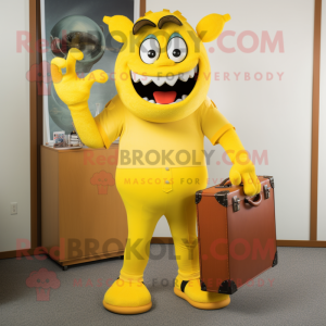 Yellow Devil mascotte...