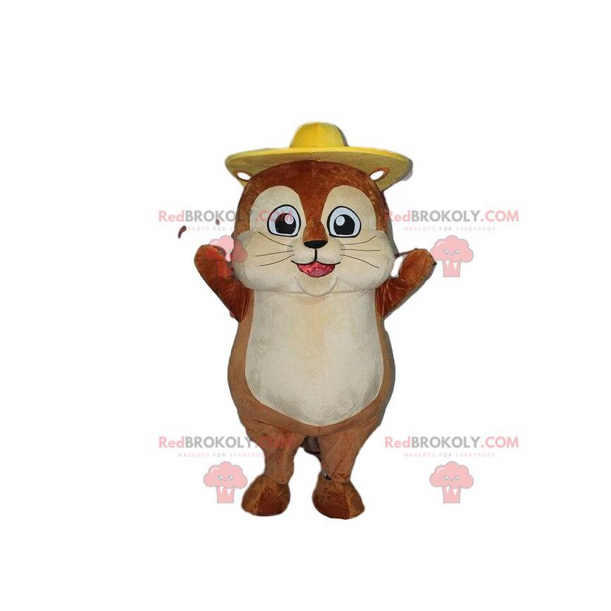 Mascote toupeira, fantasia de hamster, fantasia de roedor -