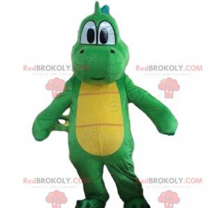 Mascot Yoshi, the famous dinosaur from the Super Mario video