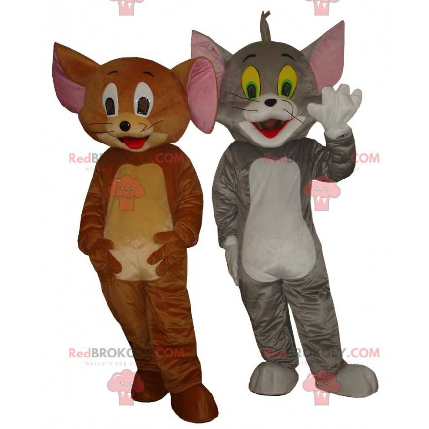 Mascotes de Tom e Jerry, os famosos animais de desenho animado