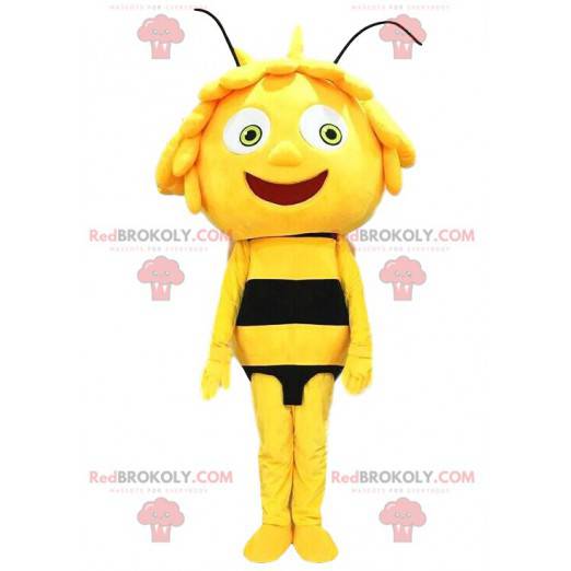 Mascota maya la famosa abeja de dibujos animados -