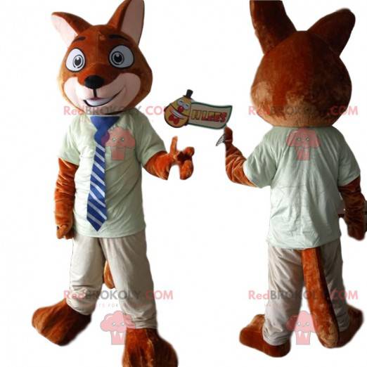Mascotte Nick Wilde de vos uit Zootopia - Mascottes beroemde mensen - REDBROKO_09082 - RedBrokoly.com
