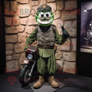 Oliven Irish Castle maskot...