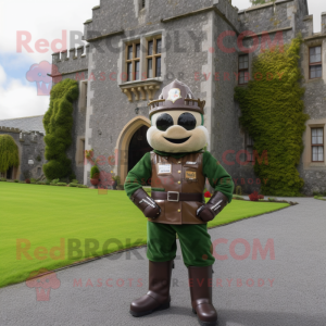 Olive Irish Castle maskot...