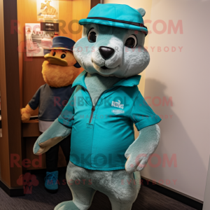 Teal Mongoose mascotte...