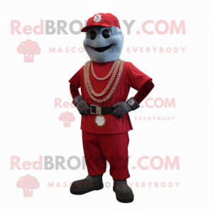 Red Commando mascotte...