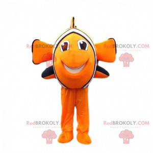 Mascote Nemo, o famoso peixe-palhaço dos desenhos animados -