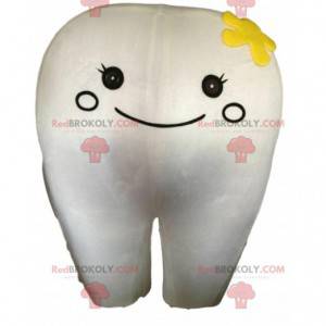 Mascotte dente gigante, costume dente, costume dentista -